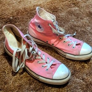 Pink on brand Converse size 11 womens